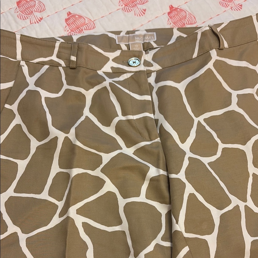 Michael Kors Giraffe Print Pants